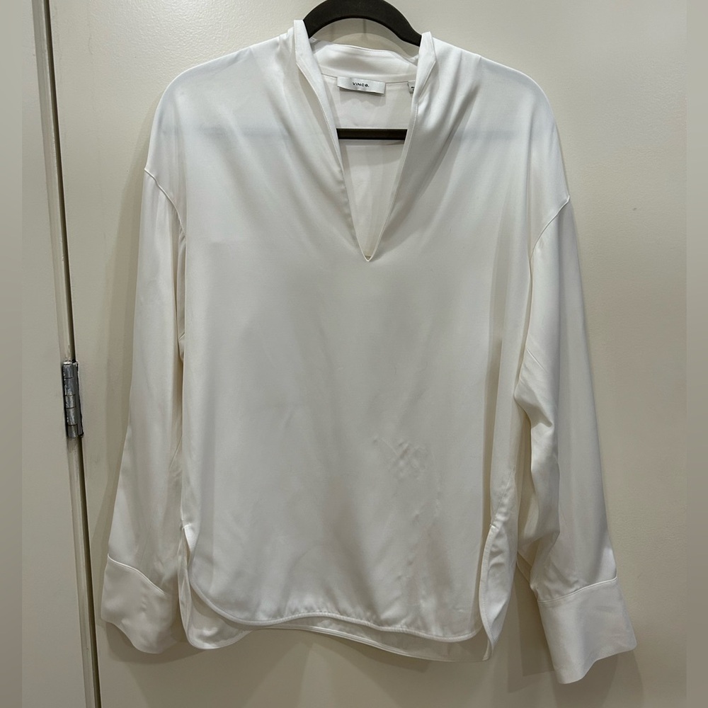 VINCE never worn white blouse
